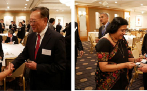 SBI Chairperson hosts dinner reception for CTBC officers