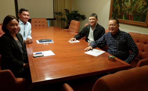 ABA and RCBC officers meet on future training programs