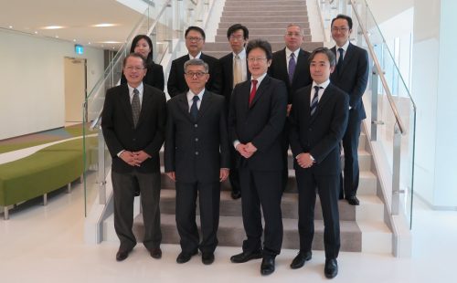 Japanese Bankers Association Officers Visit ABA Secretariat in Taipei
