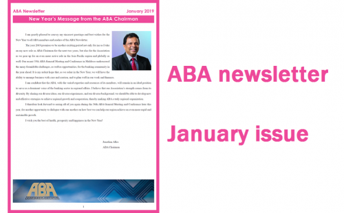 ABA Newsletter’s January issue is ready