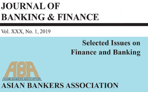 ABA Journal of Banking and Finance, volume XXX available