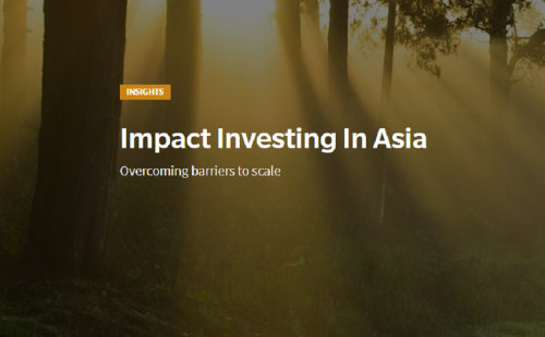 Impact Investing In Asia