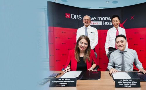 DBS and Keppel sign MOU to scale up sustainable urban development and digitalisation solutions in Asia