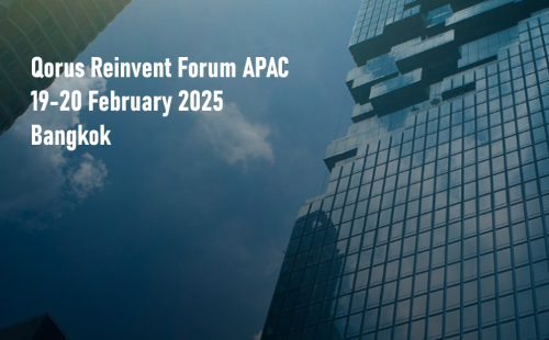 Invitation to Qorus Reinvent Forum APAC in Bangkok on 19-20 February 2025